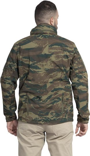 Pentagon Artaxes Military Jacket Greek Camo Greek Camouflage
