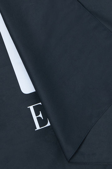 Emporio Armani Beach Towel Blue
