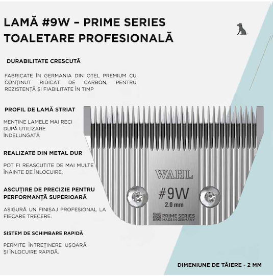 Wahl 1264-7170 #9w 2mm Prime Series Klingen Set Pflegegeräte Zubehör
