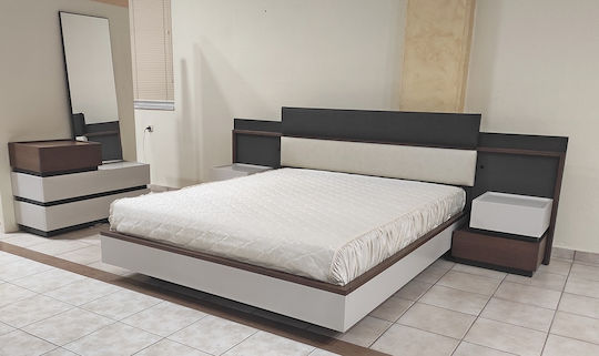 Σετ Κρεβατοκάμαρας Λευκή 160x200εκ. 5τμχ