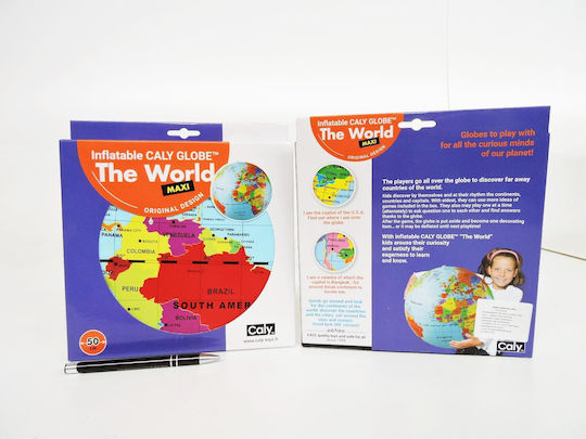 Mingea De Plajă Mg Caly Globe 50 Cm Word