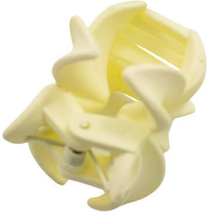 Mini Haarspangen Mit Matt Gelbe Blumenform 525749-1-Gelb