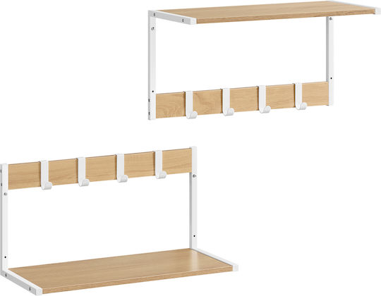 Raft Perete 50x24.2x26.5cm Oak White Raft Perete 50x24.2x26.5cm Oak White