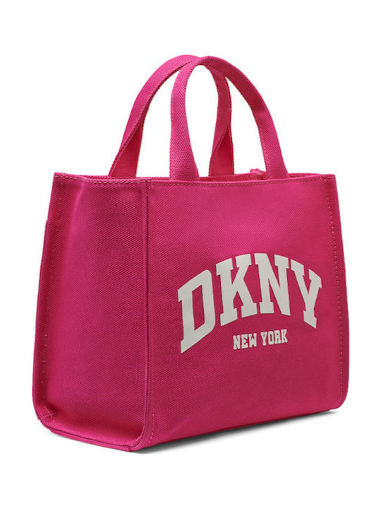 Fabric Women's Shoulder Bag Pink