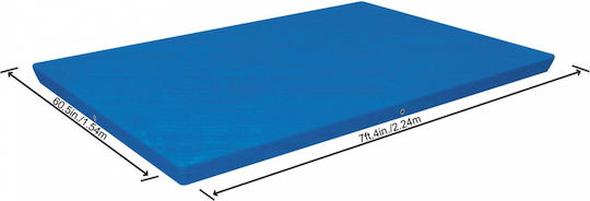 Bestway Rectangular Pool Cover Flowclear 221x150cm 1pcs