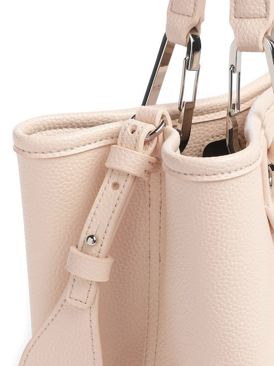 Geantă Dama Shopper Din Material Roz
