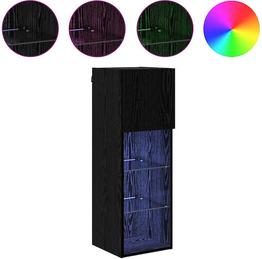 Wall Cabinet with LED Artisan 30.5x30x90 cm