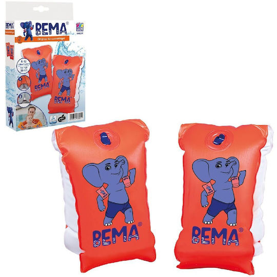 Bema Μπρατσάκια 30-60kg Μπρατσάκια Κολύμβησης Πορτοκαλί