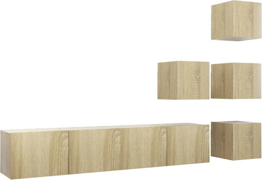 Hanging Living Room Cabinet Made of Sonoma Particle Board