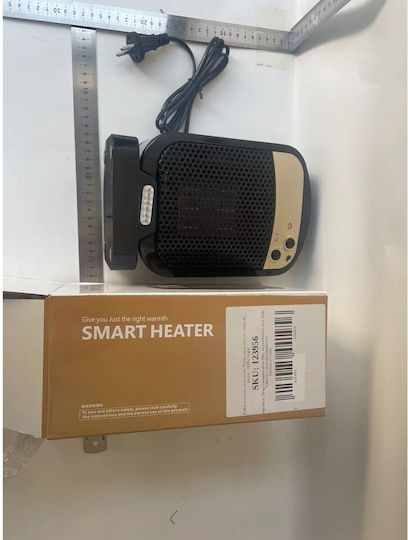 Alista Home Αερόθερμο Δωματίου Δαπέδου Μαύρο 1800W