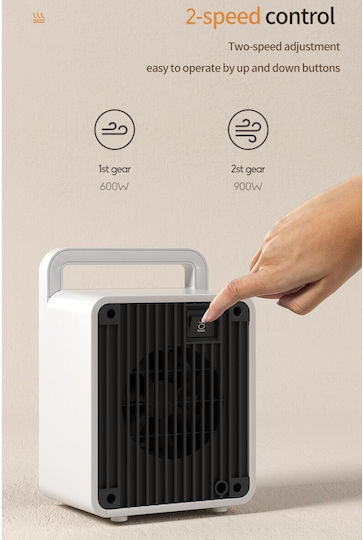 Alista Home Ventilatorenheizung für Allgemeine Verwendung Weiß 900W