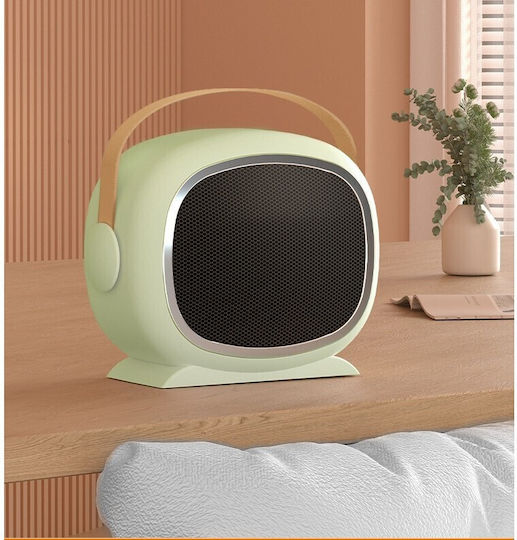 Alista Home Ceramic Floor Standing Fan Heater Green 700W