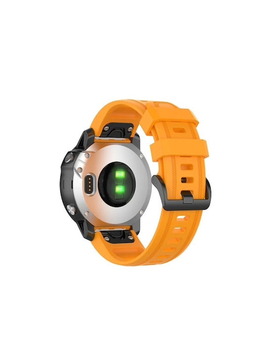 Λουράκι Σιλικόνης Πορτοκαλί (Garmin Instinct 2S)