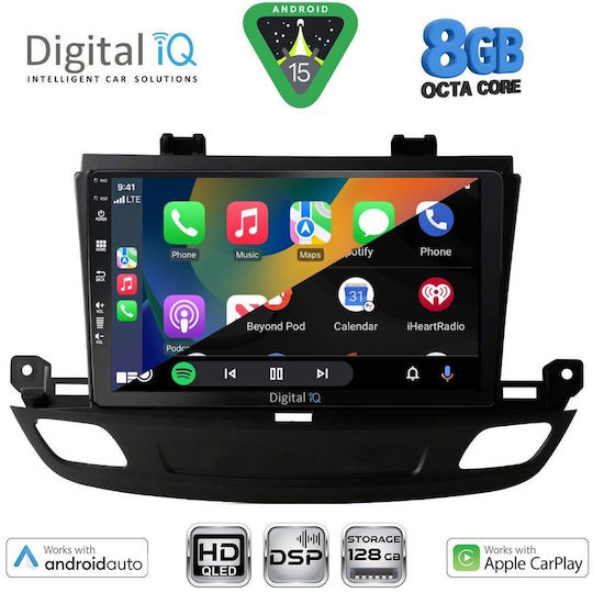 Digital IQ Car Audio System for Opel Insignia 2018 with Touch Screen 9" Digital IQ BXF 7493 CPAA