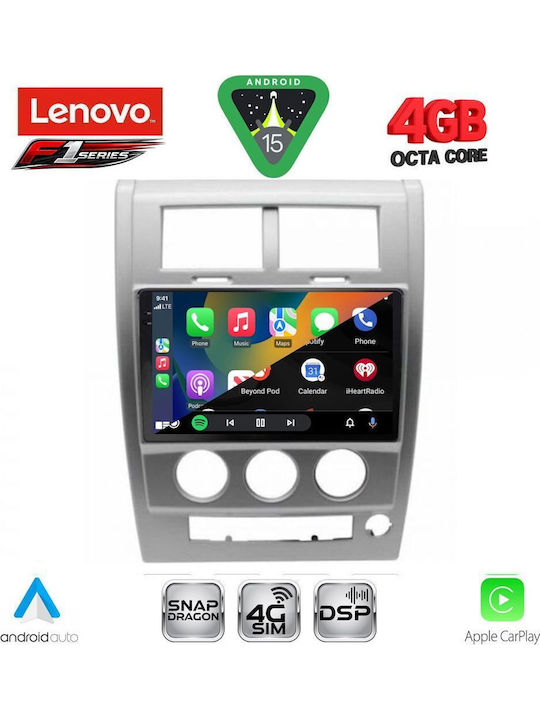 Lenovo Car Audio System for Jeep Cherokee / Liberty 2007-2014 Bluetooth USB WiFi GPS Apple CarPlay Android Auto with 10" Touch Screen