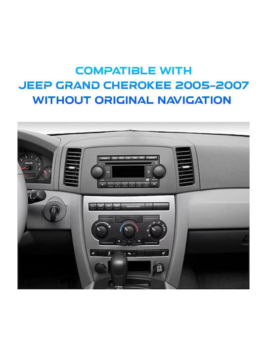 Lenovo Car Audio System for Jeep Grand Cherokee 2005-2007 (Bluetooth/USB/WiFi/GPS/Apple CarPlay/Android Auto) with 10" Touch Screen