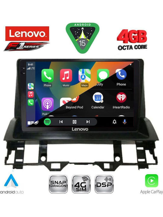 Lenovo Car Audio System for Mazda 6 2002-2008 Bluetooth USB WiFi GPS Apple CarPlay Android Auto with 10" Touch Screen