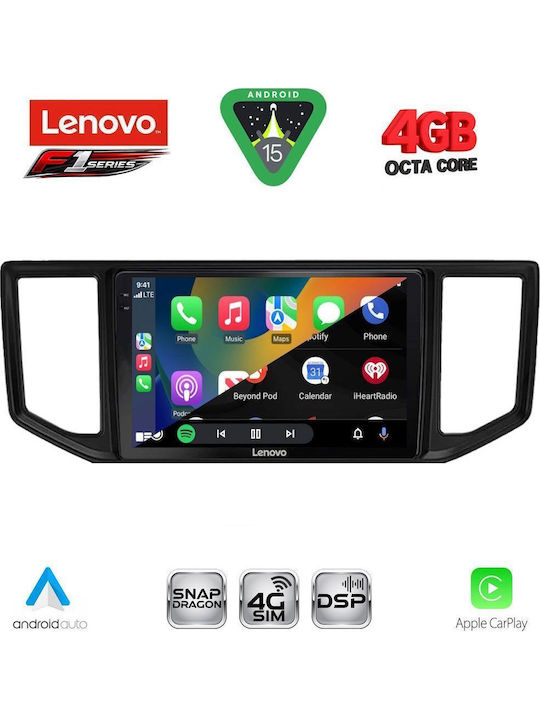 Lenovo Car Audio System for Volkswagen Crafter 2017 Bluetooth USB WiFi GPS Apple CarPlay Android Auto with 10" Touch Screen