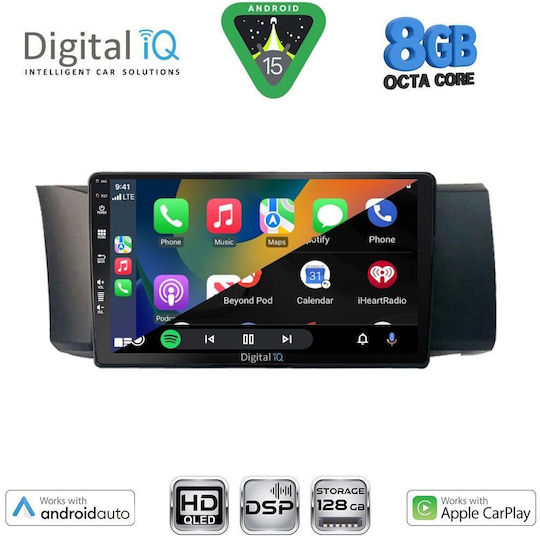 Digital IQ Car Audio System for Toyota GT86 Subaru BRZ 2012+ with Touch Screen 9"
