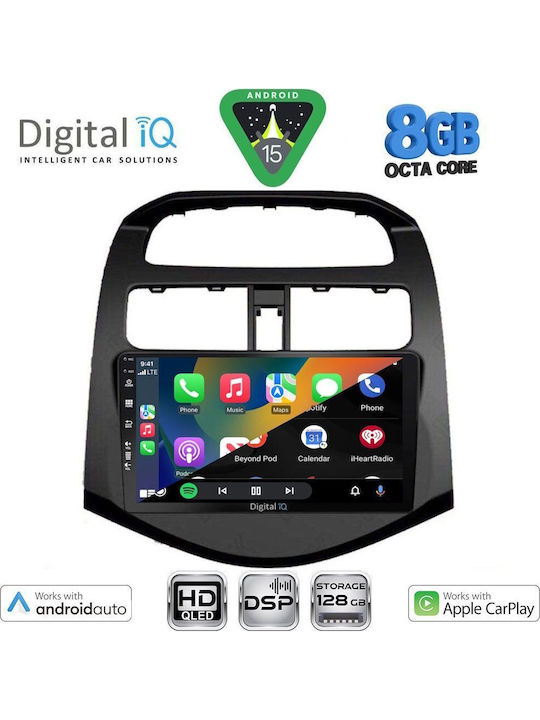 Digital IQ Auto-Audiosystem Für Chevrolet Funke 2009-2015 Bluetooth USB Eingebautes Wi-Fi GPS Apple CarPlay Android Auto Mit 9 Zoll Touchscreen