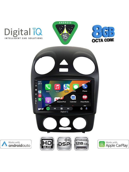 Digital IQ Auto-Audiosysteme für Volkswagen Käfer 2004-2011 mit Touchscreen 9 Zoll