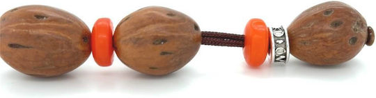 Kompologadiko Scented Worry Beads with 21 Beads Brown