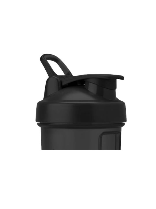 Katerelos Fitness Shaker Πρωτεΐνης 600ml Πλαστικό Μαύρο