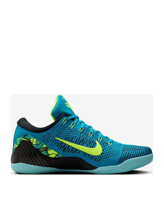 Kobe 9 Elite Low Protro "Perspective" Low Basketball Shoes Neo Turquoise / Volt