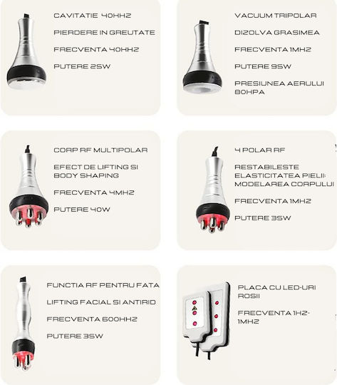 Dispozitiv Profesional Lipolaser Aparat Cavitație