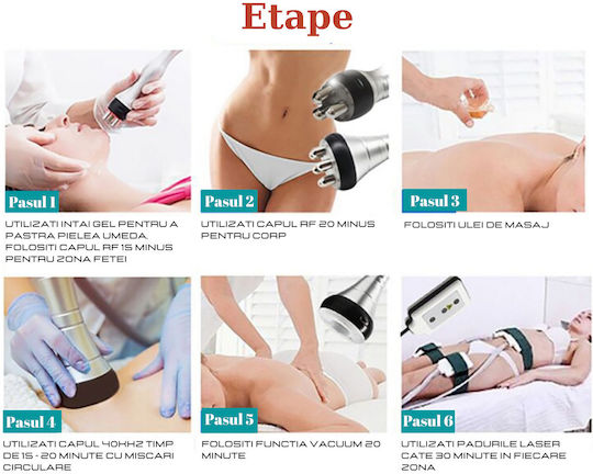 Dispozitiv Profesional Lipolaser Aparat Cavitație