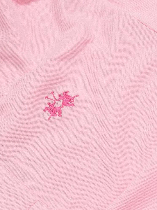 Поло Спортна блуза с къс ръкав Pink