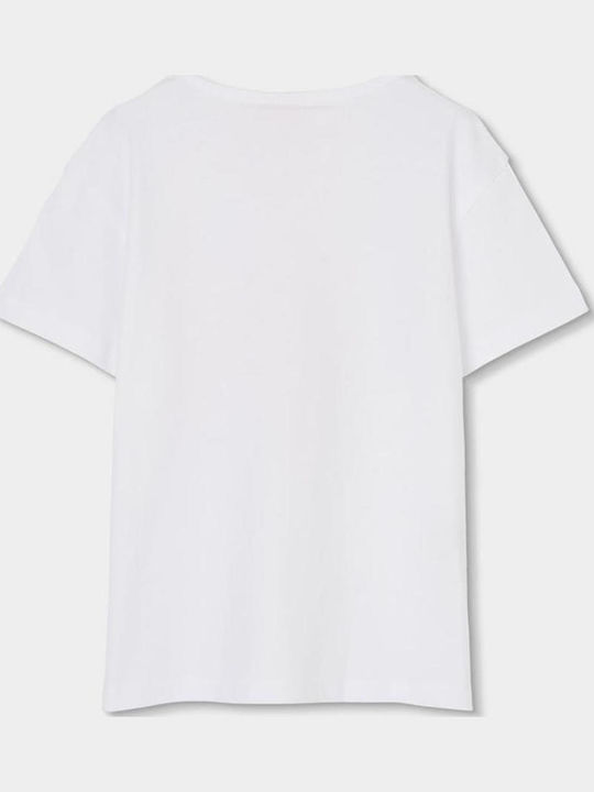 Kids Set with Shorts Summer 2 Pieces White