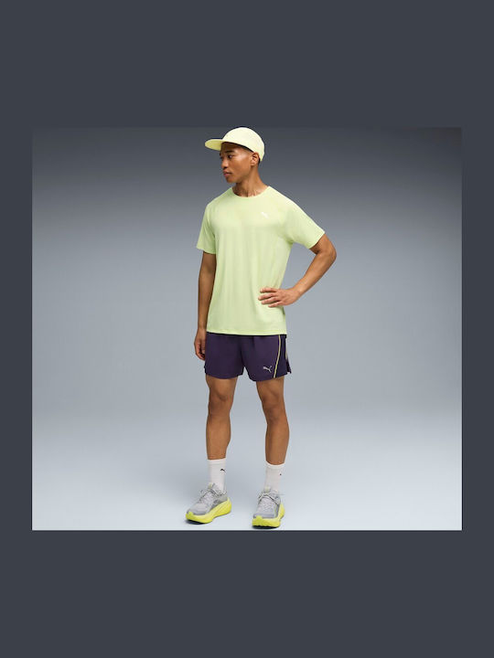 Run Velocity Αθλητικό T-shirt Πράσινο