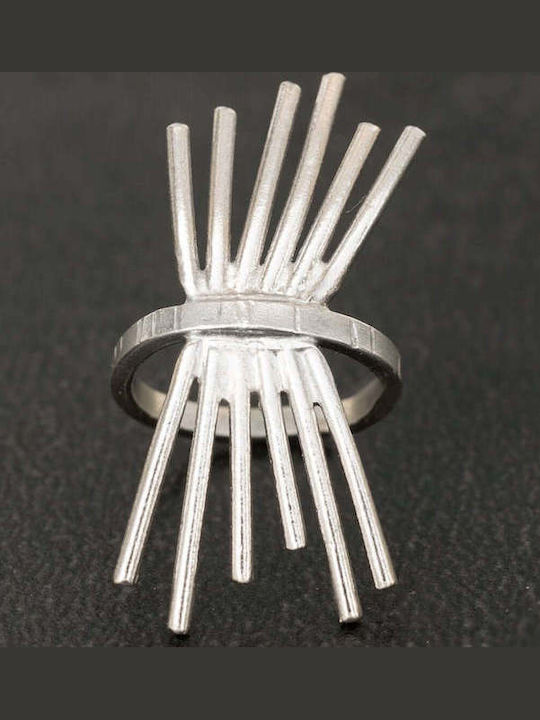 Обици Ear Cuff Лъчи Ръчно Изработени Сребро 925