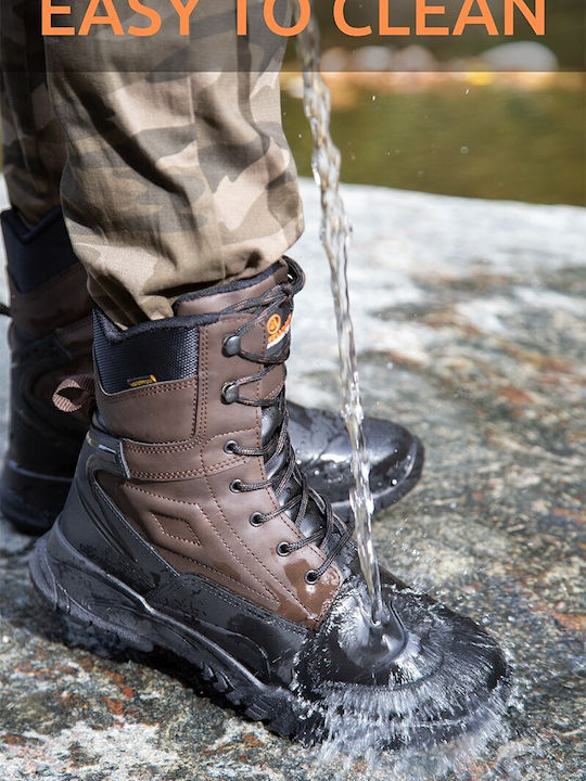 Marwells Männer Wanderschuhe Wasserdichte Braune