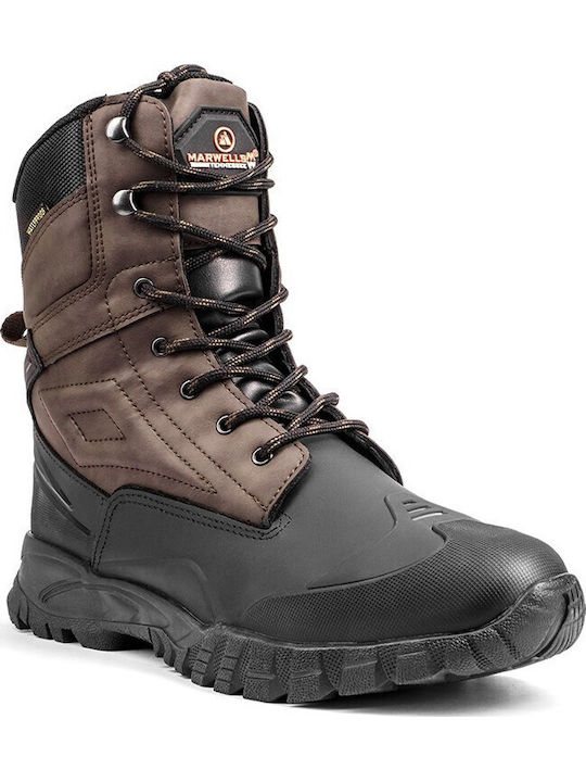 Marwells Männer Wanderschuhe Wasserdichte Braune