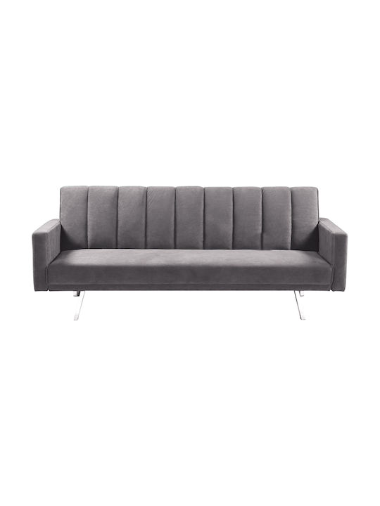 Canapea Cu Trei Locuri Pat Gri Deschis 198x86x81cm E9441,1