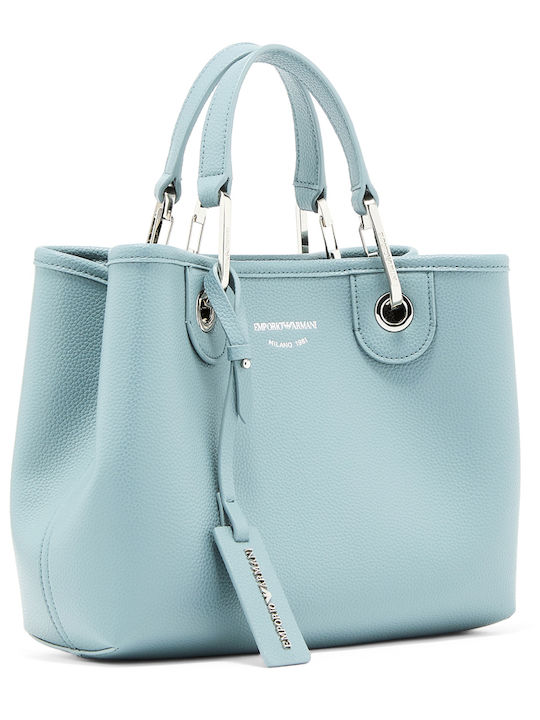 Women's Shoulder Shopper Bag Light Blue