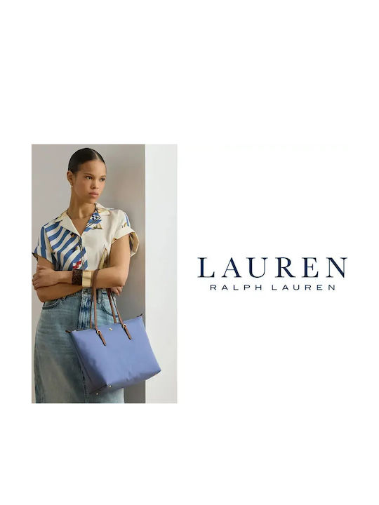 Lauren Дамска Тоут Чанта Синя