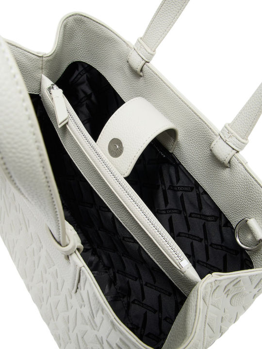 Fabric Women's Shoulder Bag Beige