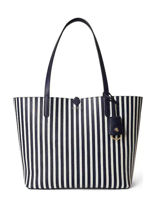 Women's Tote Bag Refined Navy/Skinny Stripe