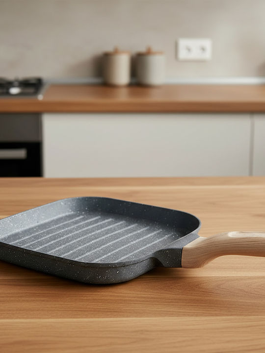 Grătar din Aluminiu cu Acoperire Antiaderentă 18.2cm