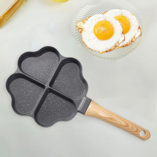 Double Omelette Maker Aluminum Non-Stick Coating 17.8cm