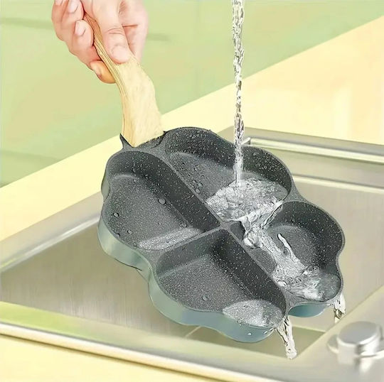 Double Omelette Maker Aluminum Non-Stick Coating 17.8cm
