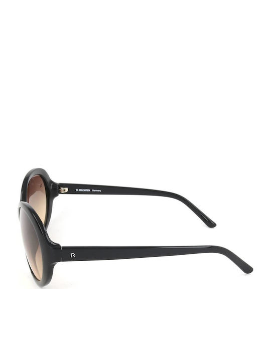 Rodenstock Women’s Sunglasses With Black Frame And Brown Lens R3254 A