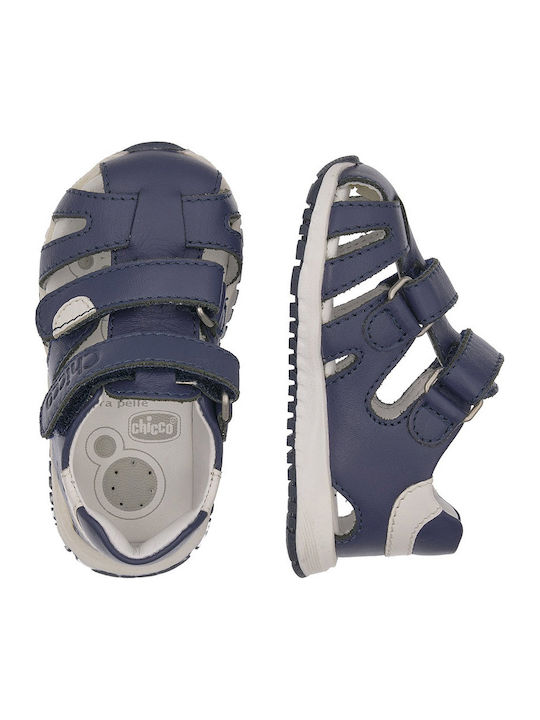 Sandale Tip Pantof Albastre