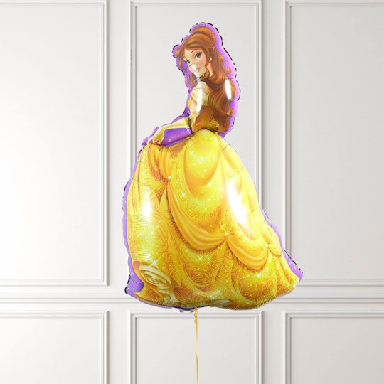 Балон Рожден Ден Disney Princess Фолио Джъмбо Стилус Красавицата и Звяра Бел 99см