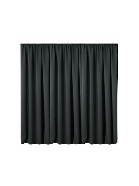 Jemidi24 Curtain With Pencil Pleat Gray 300x245cm