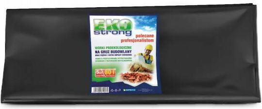 Sipeko Sacuri De Gunoi Pentru Resturi Capacitate 80lt 100x60cm Negre