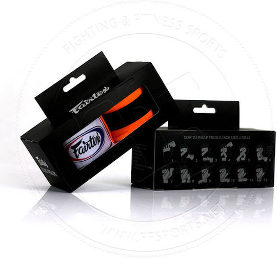 Fairtex Kampfsport Handwickel 4.5m Orange